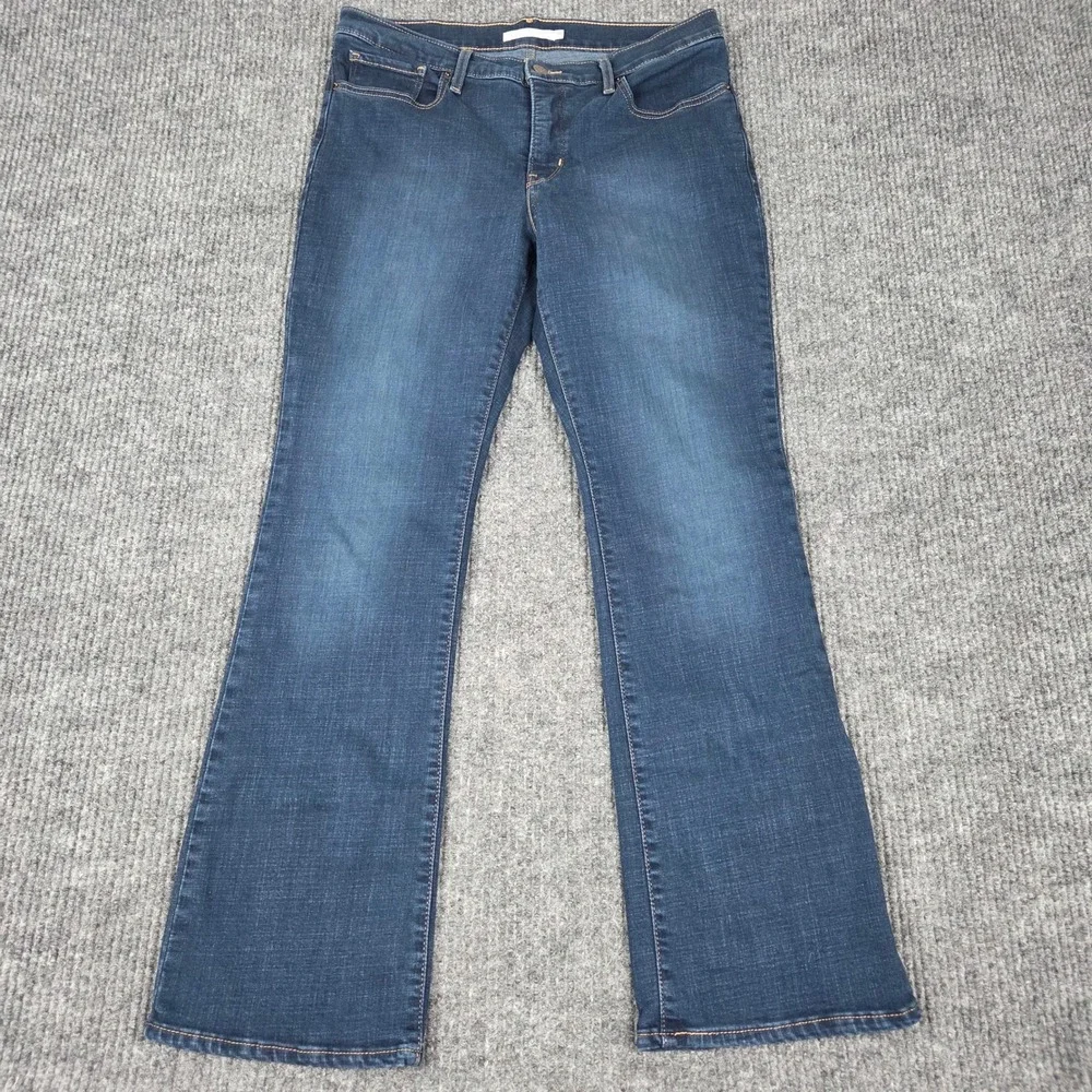 Levis 315 Shaping Bootcut Jeans Mens 31x30 Dark Wash Denim 19632-0111